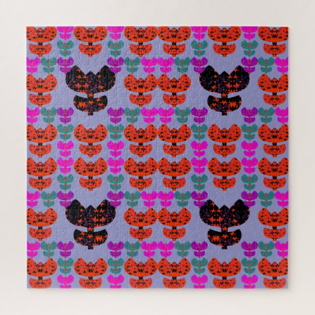 Stars Tulips Jigsaw Puzzle (Vertical)