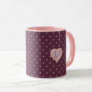 Stars Within Hearts on Port Mug