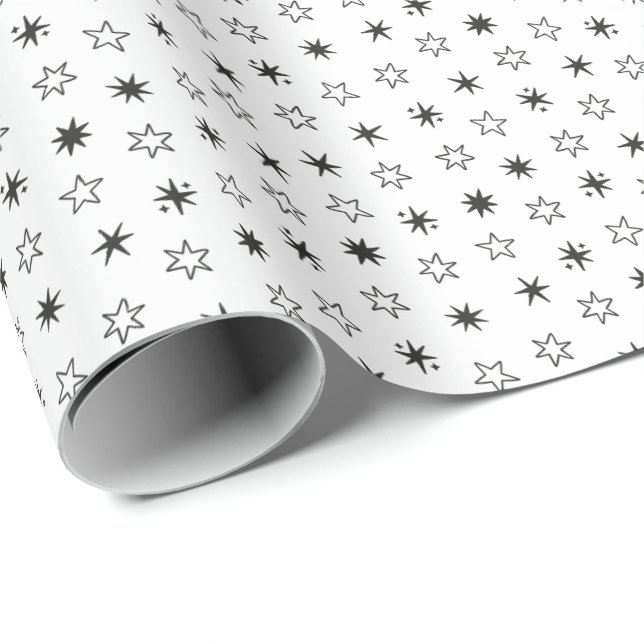 Stars Wrapping Paper (Roll Corner)