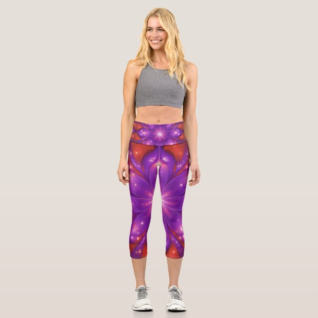 Starseed Capri Leggings (Front)