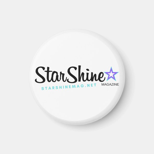 StarShine Magazine Button Magnet (Front)