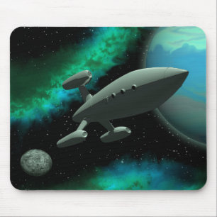 Starship Explorer Mouse Pad