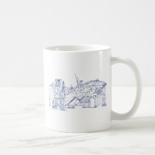 Starship Prometheu Coffee Mug
