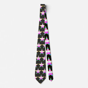 Starspangled Trans Pride Flag Tie