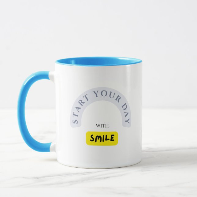 Start Day with Smile - GoodWords Mug (Left)