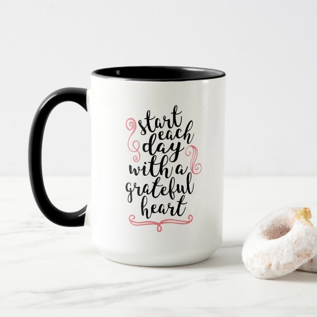 Start each day mug (Avec donut)