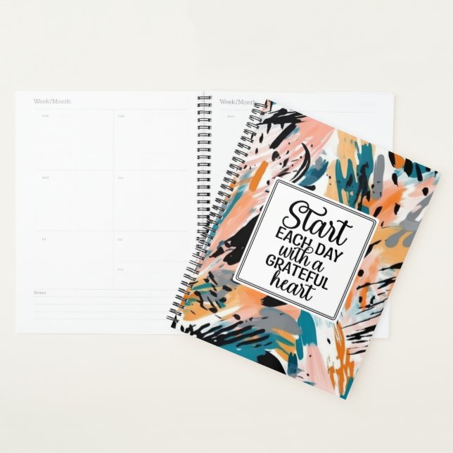 Start Each Day With a Grateful Heart Planner (Display)