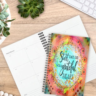 Start Each Day with a Grateful Heart Planner