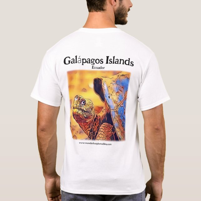 Start Exploring Today - Galápagos Islands T-Shirt (Back)