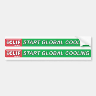 Start Global Cooling Top Tube Logo Bumper Sticker