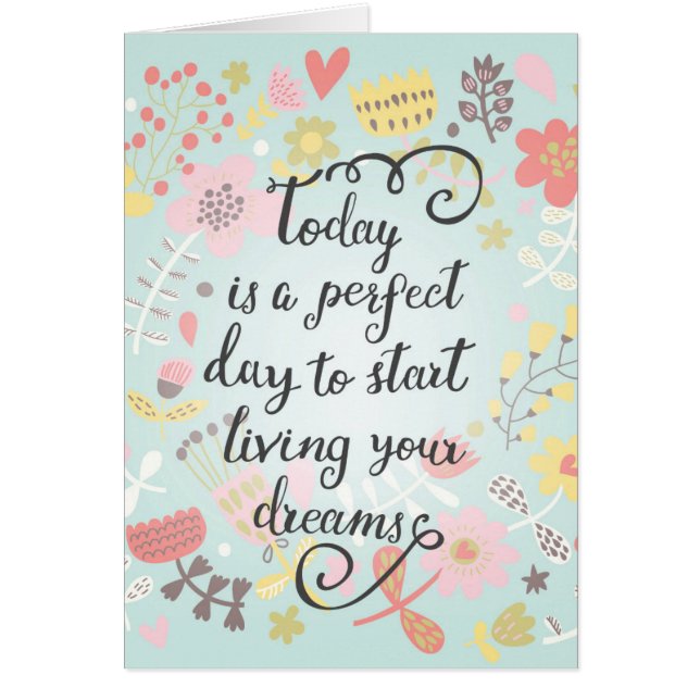 Start Living Your Dreams (Front)