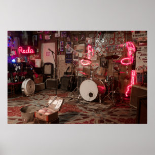 Start Of The Night At The Juke Joint Poster