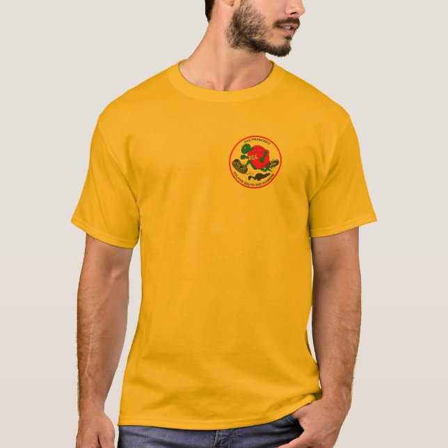 start slowly and taper off! T-shirt (Front)