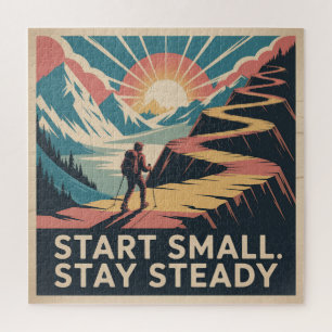 Start Small. Stay Steady Jigsaw Puzzle
