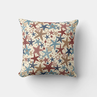 Start Spangled Throw Pillow
