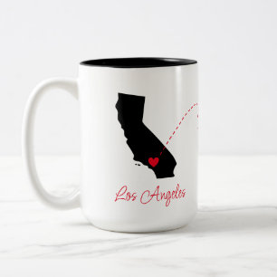 Start to State Move Two-Tone Coffee Mug