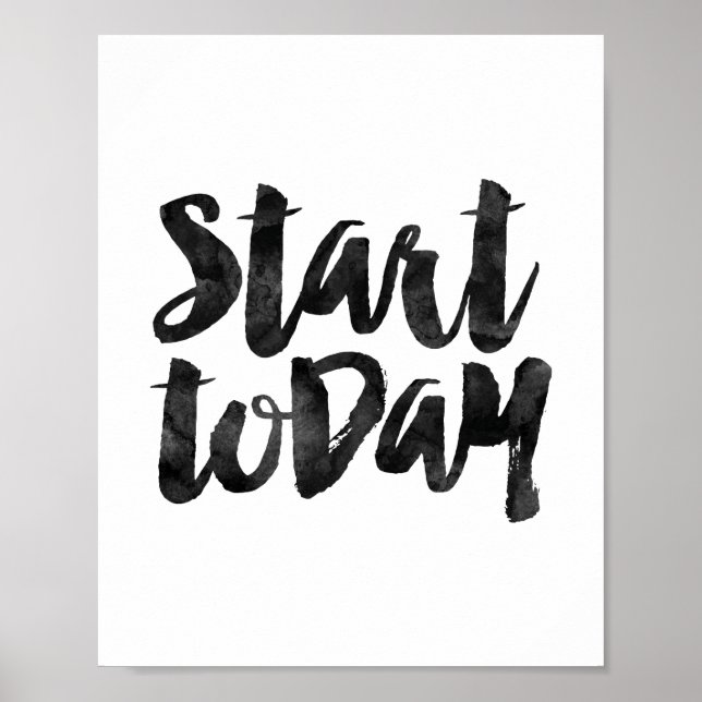 Start Today Poster (Front)