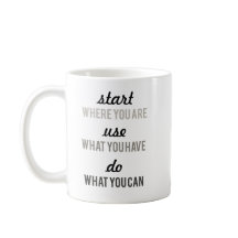 start where you are motivational quote