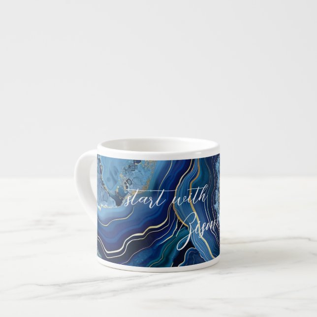 Start With Bismillah Espresso Cup (Front Left)