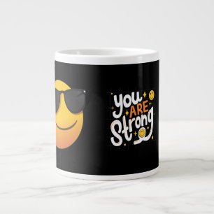 Start Your Day Strong Large Coffee Mug