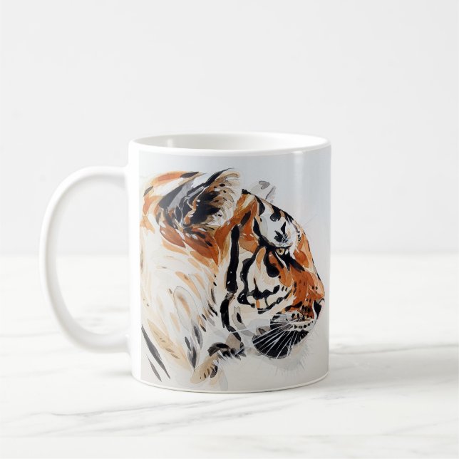 Start your day with a purr of joy coffee mug (Left)