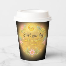 Start Your Day With a Smile Coffee Cup
