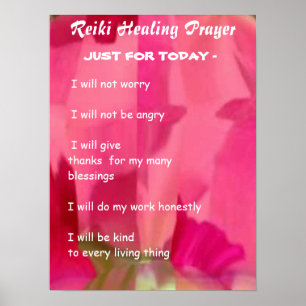 Start your day with Golden Words Poster