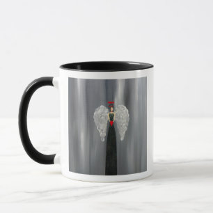 Start your day with this beautiful angel mug. mug