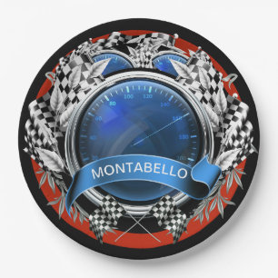 Start Your Engines  Paper Plate