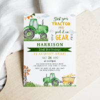 Start your Tractor and put in Gear 2nd Birthday