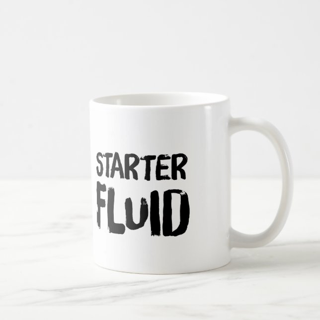 Starter Fluid Coffee Mug (Right)