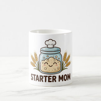 Starter Mom — Cute Sourdough Starter Jar for Bread Coffee Mug