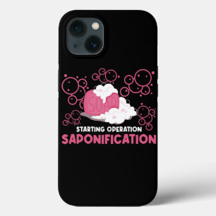 Starting Operation Saponification Soap Making iPhone 13 Case