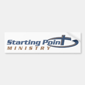 Starting Point Bumper Sticker