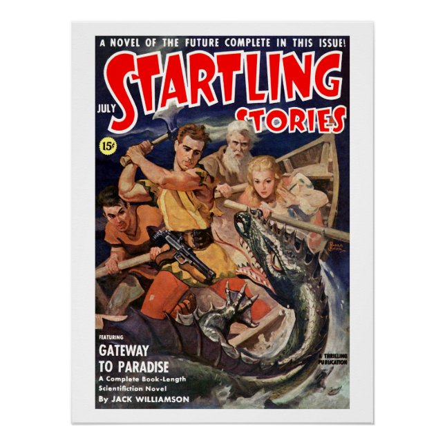 Startling Stories (Jul, 1941) Poster (Front)