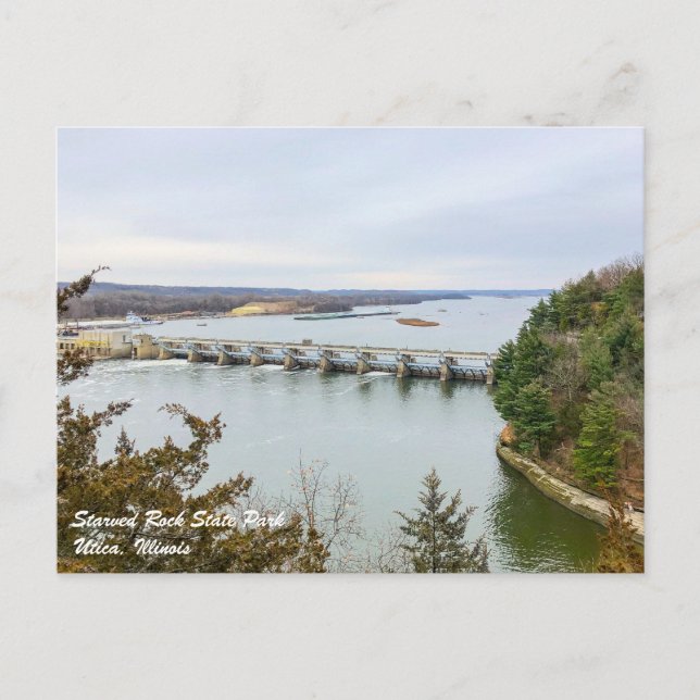 Starved Rock Postcard (Front)