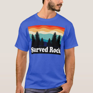 Starved Rock State Park IL Retro T-Shirt