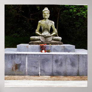 Starving Buddha Fasting Siddhartha poster
