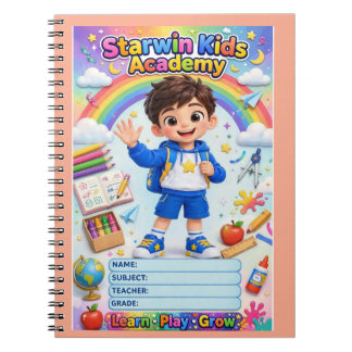 Starwin kids Academy Spiral notebooks