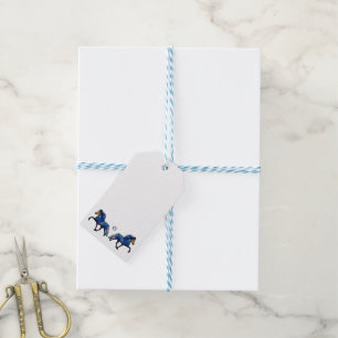 Stary Night Charismatic Tolting Icelandic horse Gift Tags
