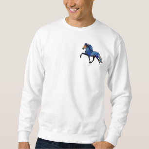 Stary Night Icelandic Horse Sweatshirt