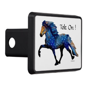 Stary Night Icelandic Horse Trailer Hitch Cover