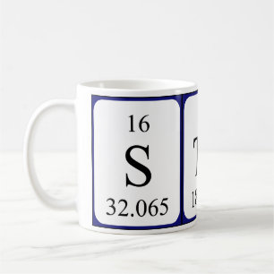 Stas periodic table name mug