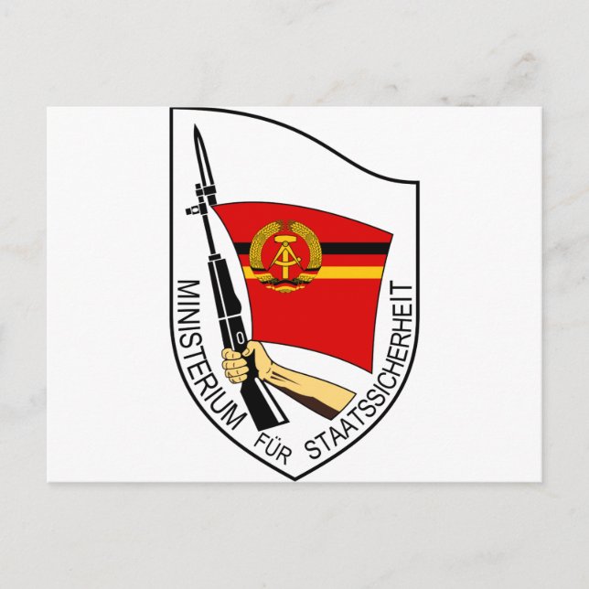 Stasi - DDR (Deutsche Demokratische Republik) Postcard (Front)