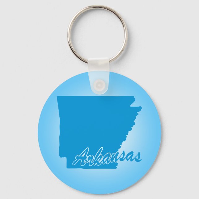 State Arkansas Keychain (Front)