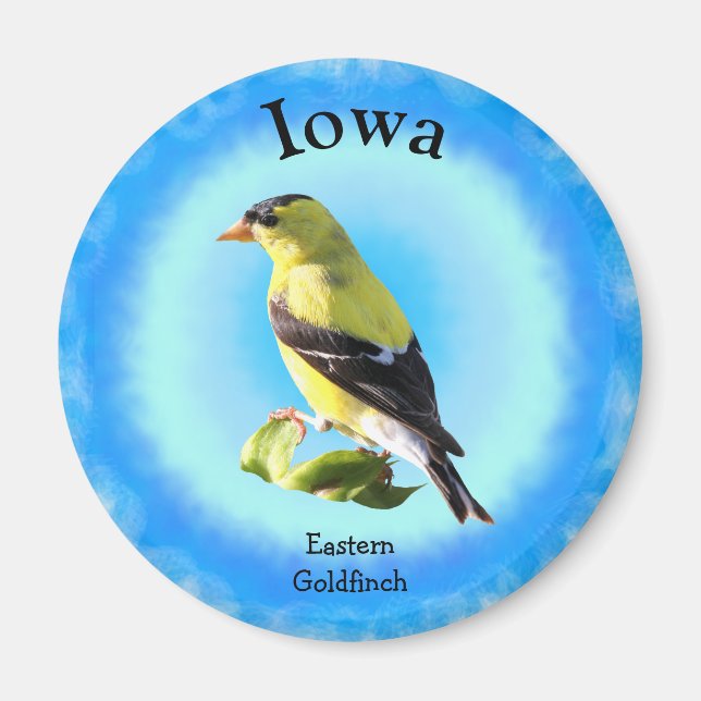 State Bird of Iowa Magnet (Front)