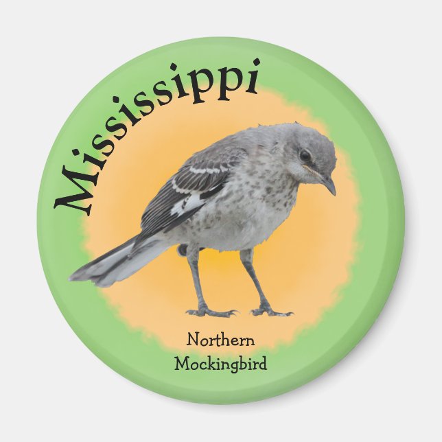 State Bird of Mississippi Magnet (Front)