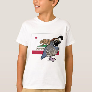 State Birdorable: California Quail T-Shirt