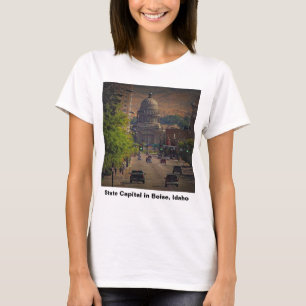 State Capital  in Boise, Idaho T-Shirt