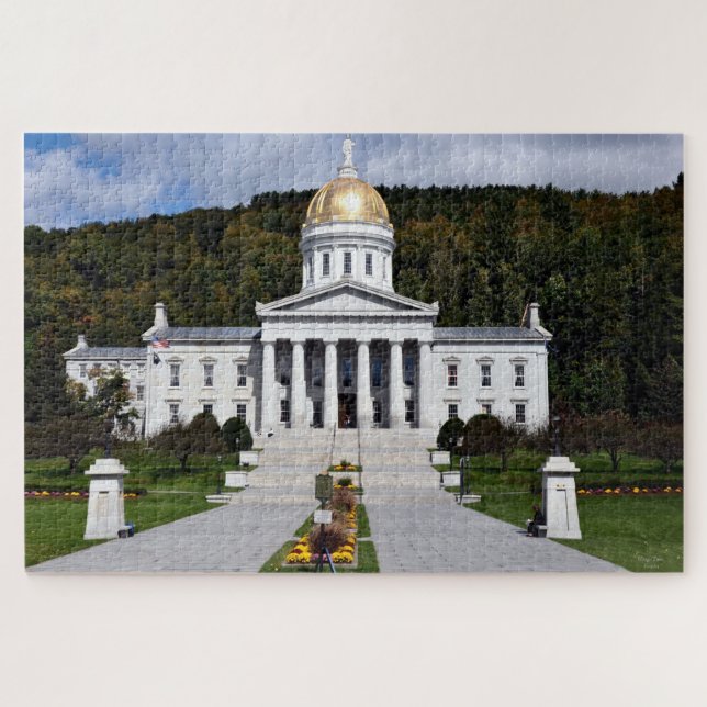 State Capital of Vermont - Puzzle (Horizontal)